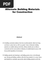 Alternate Building Materials For Construction