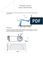 Rigid Body Kinematics Assignment Problems