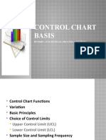 Control Chart Basis: Bpt2423 - Statistical Process Control