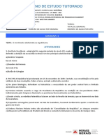 PET 2 COMPLEMENTAR - 3 ANO EM - HISTÓRIA Aj