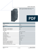 Product Data Sheet 6ES7307-1BA01-0AA0