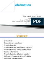 Slide-3 Z Transform and Its Application