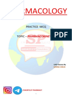 MCQ Pharmacokinetics