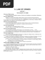 Law of Crimes: Chapter - I Crime As A Public Wrong: Crime As A Moral Wrong