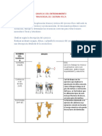 GRAFICAS DEL ENTRENAMIENTO. Trasversal Cultura Fisica Actividad 2