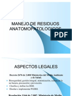 Manejo de Residuos Anatomopatologicos