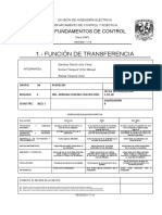 Practica 1 Función Transferencia