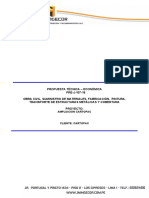 Propuesta Tecnica y Economica - Ampliacion CP