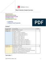 BPS - Music Production Sample Curriculum