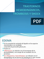 Trastornos Hemodinámicos