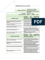 Criterios de Evaluación Ser Decidir Ivan Chavez Roque