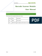 Barcode Scanner Module User Manual: Perface