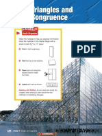 Triangles and Congruence Chapter With Qtns