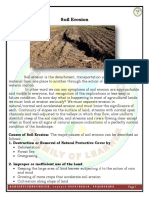 Soil Erosion