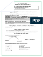 9°, Álgebra y Geometría