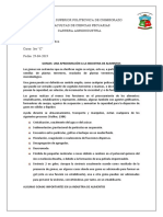 Gomas Una Aproximacion en La Industria Alimentaria