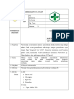 SOP Pemeriksaan Malaria