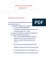 Clasificación Del RN