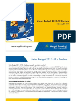 Union Budget 2011-12 Preview-210211