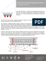 Part Code: CC-SG1: HVPD Transient Earth Voltage (TEV) Sensor