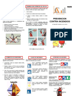 Prevencion Contra Incendios Triptico