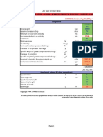 Air Only Pressure Drop: Do Not Use This Method For Detail Design - Always Consult A Reputable Supplier For Detail Design