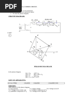 Circuit Diagram:: Experiment No: 7 (A) Title: Study of R-L-C Series Circuit. Objectives