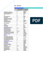 Parameter Mapping Nokia - Ericsson