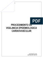 Procedimiento de Vigilancia Epidemiologica Cardiovascular