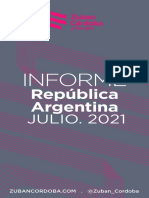 Informe Nacional Julio 2021