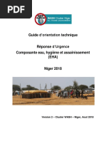 Guide Orientation Technique Urgence Eha Niger
