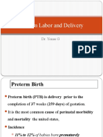 Preterm Labor and Delivery