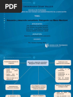 Diapositivas Educacion y Desarrollo Comunitario