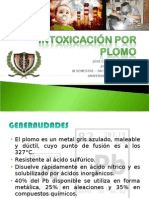 Intoxicación Por Plomo