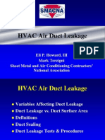 HVACAir Duct Leakage