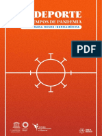 Deporte en Tiempos de Pandemia