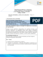 Guia de Actividades y Rúbrica de Evaluación - Unidad 3 - Tarea 4 - Analizar