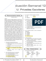 Evaluación Semanal 12