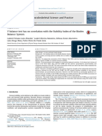 Y Balance Test No Has Correlation With The Stability Index of The Biodex Balance System 2017