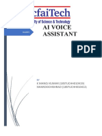 Vioce Assistant by Python