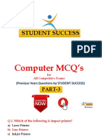 Computer MCQ Part 3 Student Success Channel