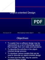 Object-Oriented Design: ©ian Sommerville 2004