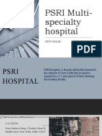 PSRI Multi-Specialty Hospital