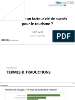 1 - R - Wilk - Terroir - Le Terroir - Un Facteur Clé de Succès Pour Pour Le Tourisme