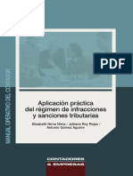 Aplicacion Practica Del Regimen de Infracciones y Sanciones Tributarias