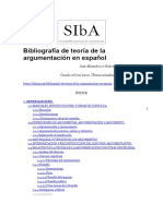 Bibliografia de Teoria de La Argumentaci 14 y 949