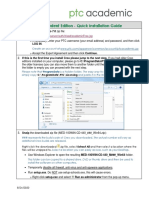 PTC Creo 7.0 - Student Edition - Quick Installation Guide: Log in