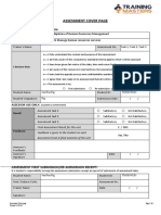 BSBHRM501 Assessment