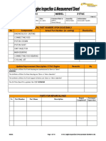 3176C Engine Inspection & Measurement SheetRev2