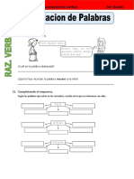 Ficha Asociacion de Palabras para Tercero de Primaria